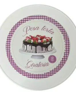 Posa torta giratorio 30 cm